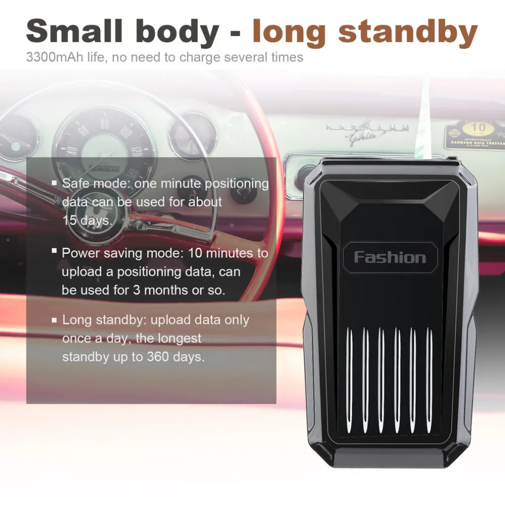 Vehicle GPS Tracker C1 Strong Magnetic Waterproof GPS Car Tracking Locator Anti-loss System For Car Burglar Alarm Devices