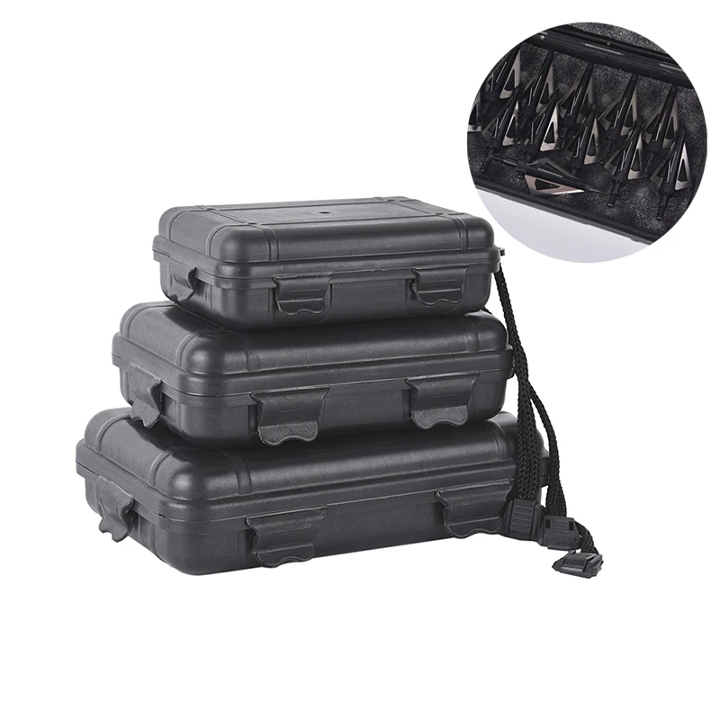 

S/M/L Storage Box Arrow Dedicated Broadheads Archery Protective Portable Case For Hunting