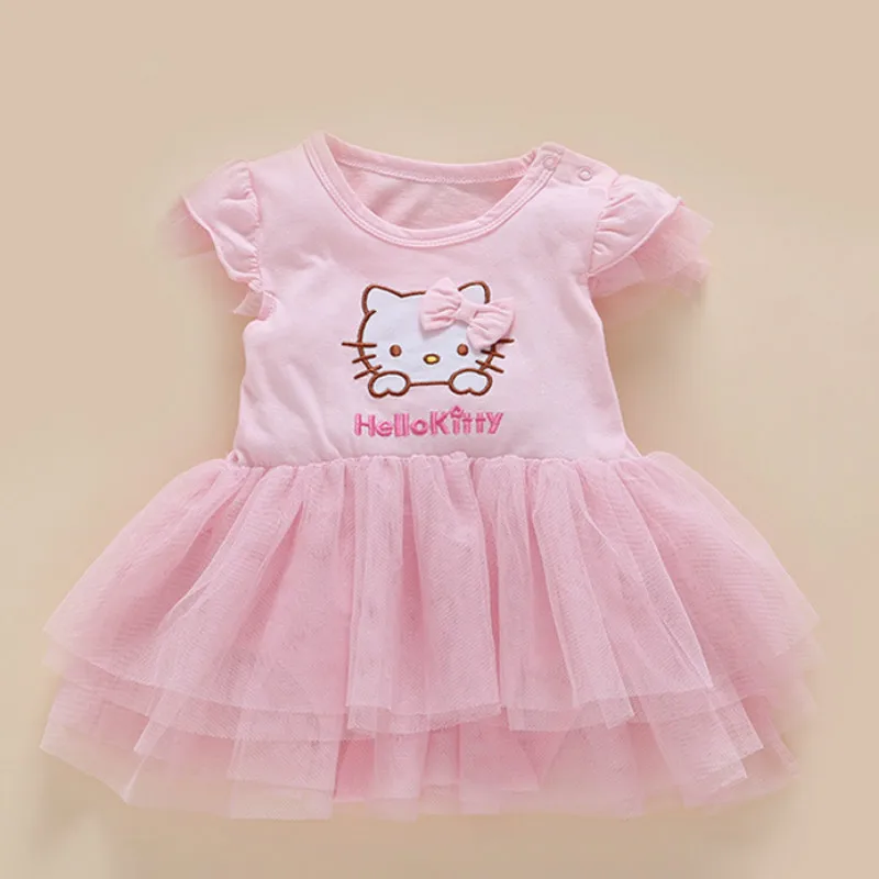 Baby Girls Clothes Hello Kitty Dress for Girls Christmas Dress Princess
