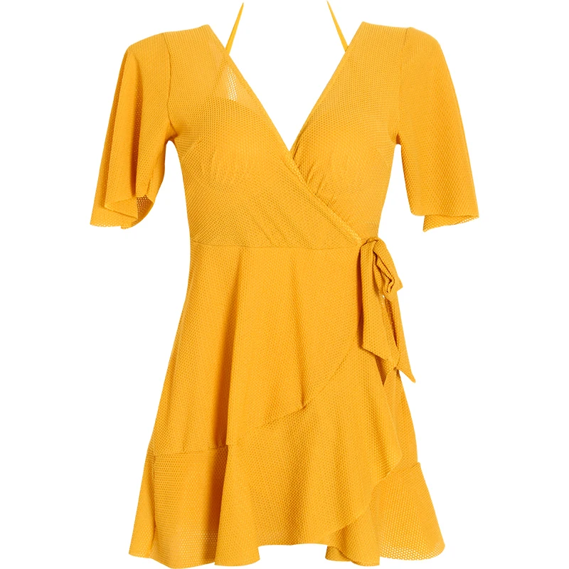 

2019 Women Plus Size One Piece Swimwear Push Up Swim Beach Dress Summer Sexy Bathing Suit Swimming Beachwear Female Swim Suits