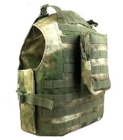 Vojenská vesta Molle Tactical Vest Army fanoušci obojživelné vesty A-TACS FG Barva PRO MOLLE VEST
