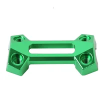 Руль мотоцикла Верхняя Крышка Ручка Бар жир бар стояк Крепление зажим для Kawasaki Z800 Z900 2013