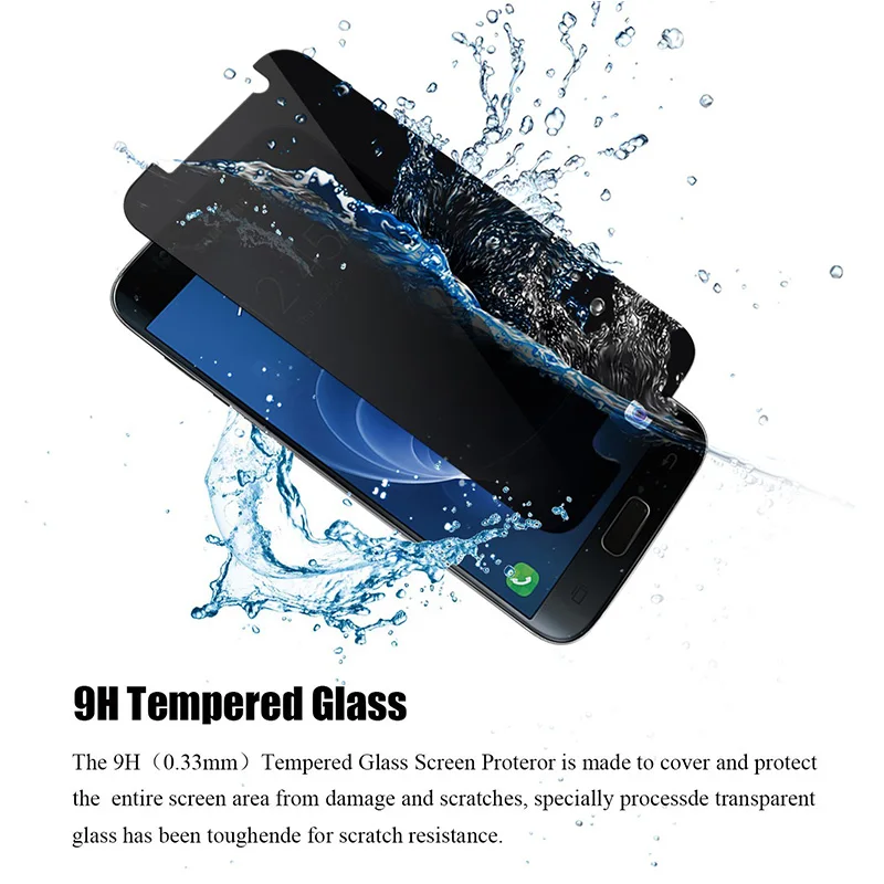 Защитная пленка для экрана S5 S6 S7 защита из закаленного стекла Samsung Galaxy S7/SM G930A|tempered