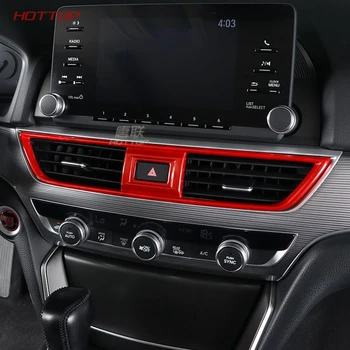 

inside inner front middle up air conditioning switch Outlet Vent For Honda Accord sedan 10th 2018 2019 car styling