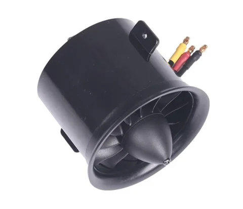 70mm Ducted Fan V2 12 Blade Propeller Outrunner Motor 2845 KV2750 4S 35MM Banana Head Culvert For DIY Jet RC EDF Airplane title=