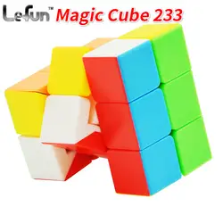 Lefun магический куб 233 Stickerless головоломка на скорость 2x3x3 кубики дети образовательные забавные игрушки для детей 233 куб