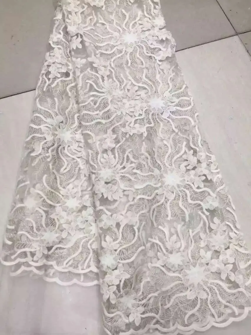 

Z-han1225-2 net material high quality african cord lace, african french embroidered tulle lace fabric for nigeria dresses