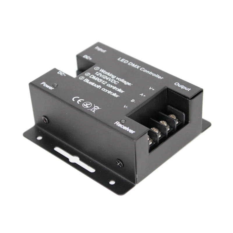 Светодиодный контроллер DMX RGB 4 Pin DC 5V 12V 24V светодиодный музыкальный пульт