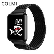 smartwatch colmi health on wrist
