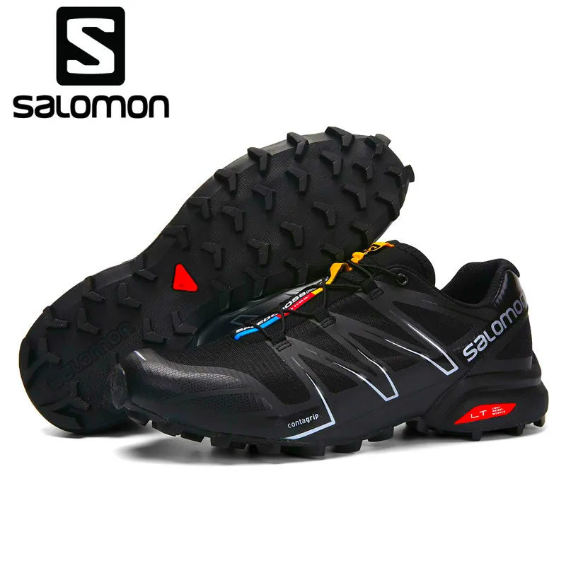 2018 salomon для мужчин Спорт на открытом воздухе нескользящие носки Trail бег обувь скорость крест v eur 40-46 Лидер продаж