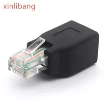 RJ45 Ethernet Adapter 8P8C FTP STP UTP Crossover Rj45 Male to Female Lan Network Extension Connector for Cat 6 5e 5
