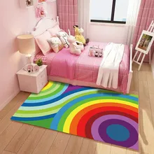 Ковер с рисунком для маленьких принцесс коврик для ползания детская комната прикроватное одеяло для гостиной прикроватное устройство по изготовлению пазлов моющиеся