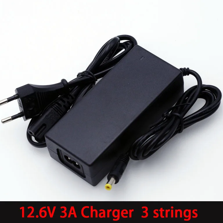 

LiitoKala 12.6 V 3A 18650 Lithium battery Pack Charger 3 String Constant current constant voltage 12V Polymer Lithium Charger
