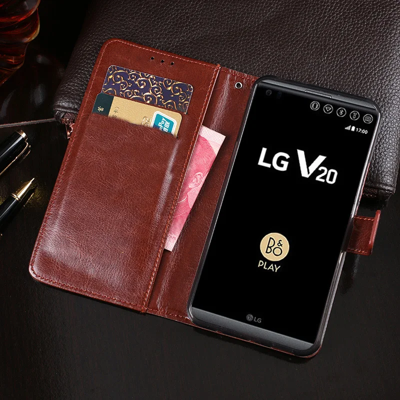 Роскошный Флип кожаный бумажник чехол для телефона чехол СПС LG G4 мини V20 V30 G6 K10 K8 слота держатель стоять чехол для телефона Coque