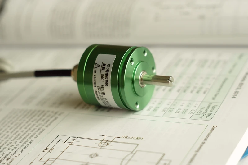 

4-20mA Holzer Angle Sensor P3036-C-360-A-L 0-360 Degrees Without Dead Angle.