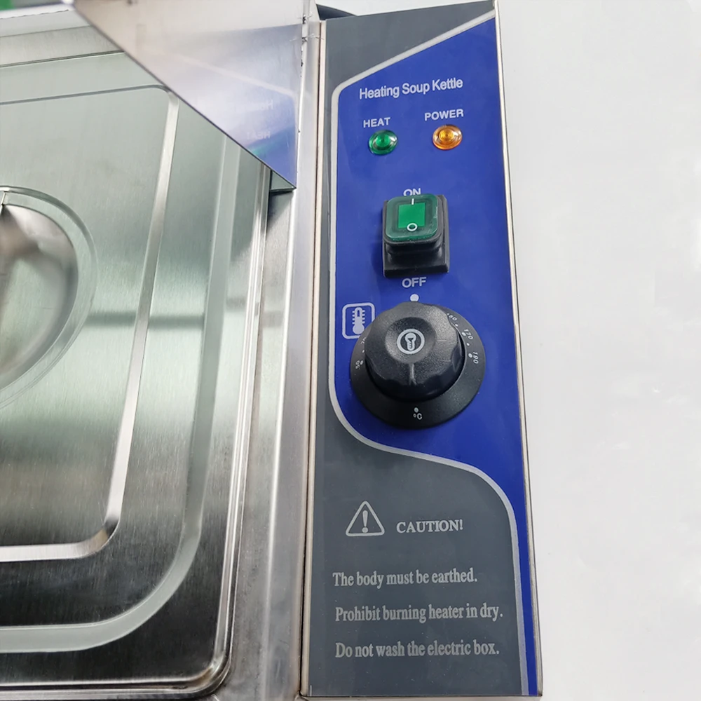 Электрический 5 кастрюль Bain Marie подогреватель еды столешница отпариватель из