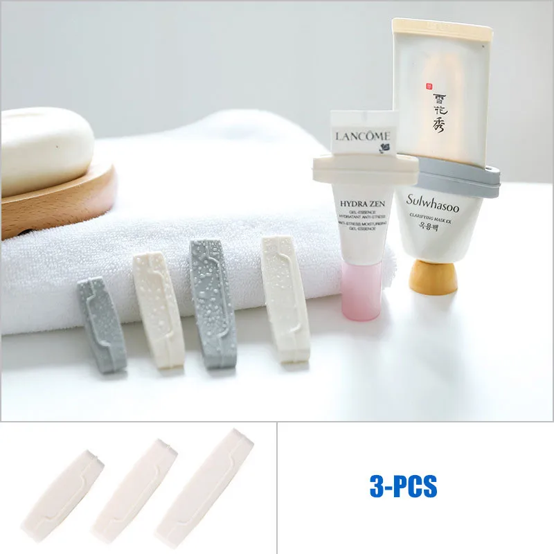 

Yooap JC-62 Multi-function Toothpaste Squeezer Set of 3 Different Sizes of Face-Cream Hand-Squeezer Home Tooth Paste Dispenser