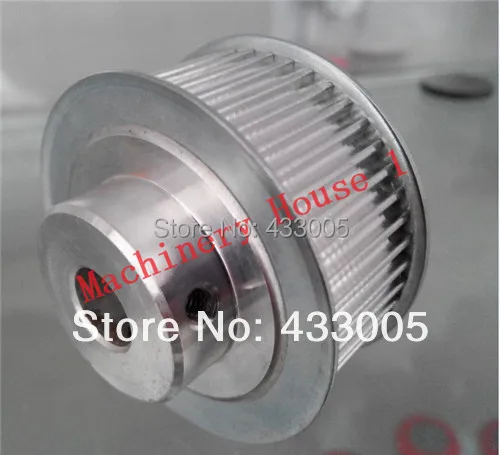 

Free Shipping Laser machine parts HTD3M-48 tooth bore 10mm Synchronizing wheels timing pulley