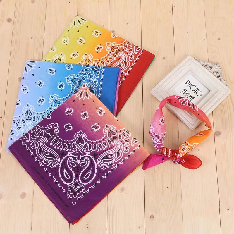 

Outdoor Women Men Sport Cotton Bandana Scarf Hip Hop Headwear Face Mask Riding Camping Cycling Headscarf Tube Wristband Headband