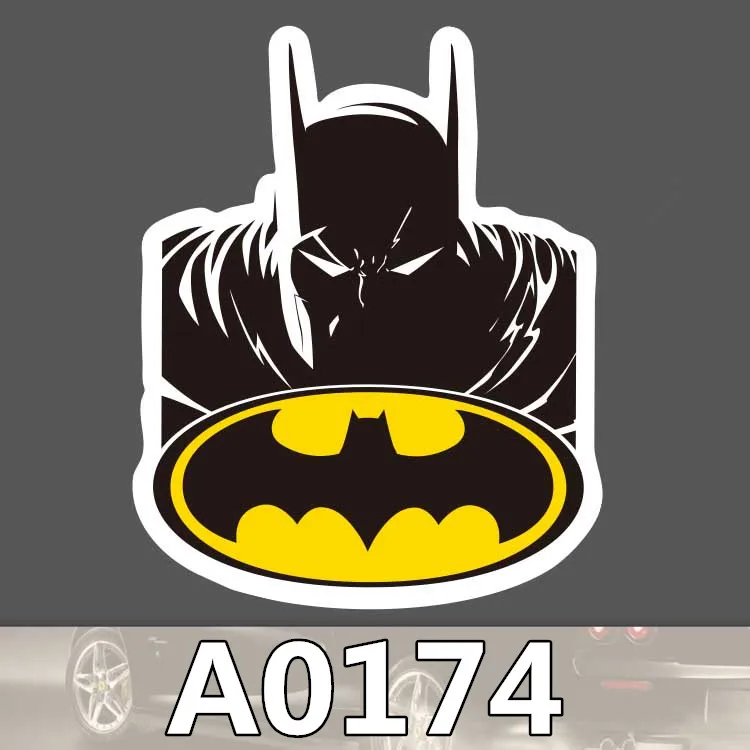 

Super Hero Stickers for children kids Luggage Laptop Skateboard Moto Car DC batman superman bicycle waterproof PVC sticker