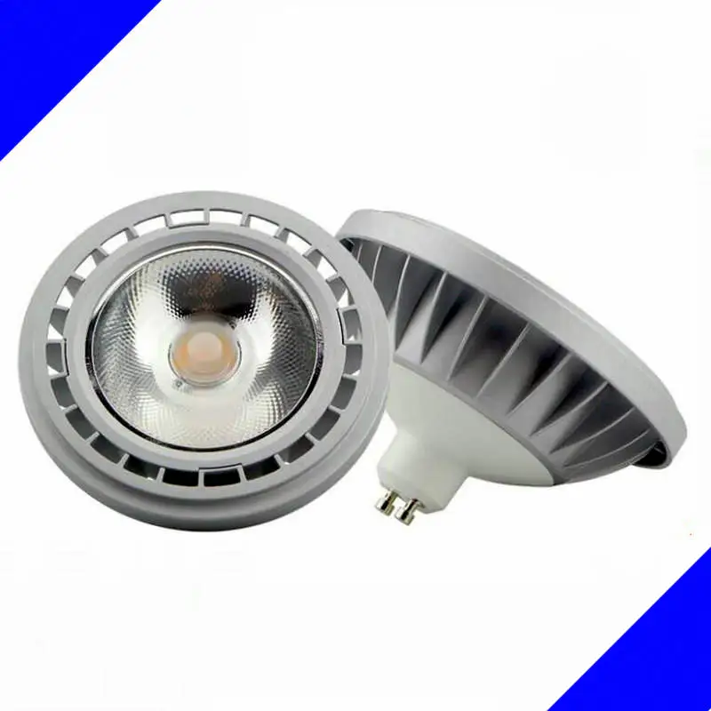 AR111 QR111 ES111 GU10 LED Lamp 12W 15W Input AC85 265V/DC12V Spotlight