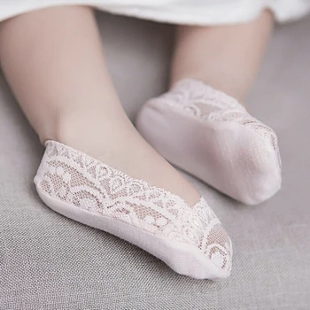

Infant Kids Baby Girl Lace Invisible Socks Shallow Soft Solid Summer Breathable Cute Anti-slip Lovely Gifts Fashion New 2019