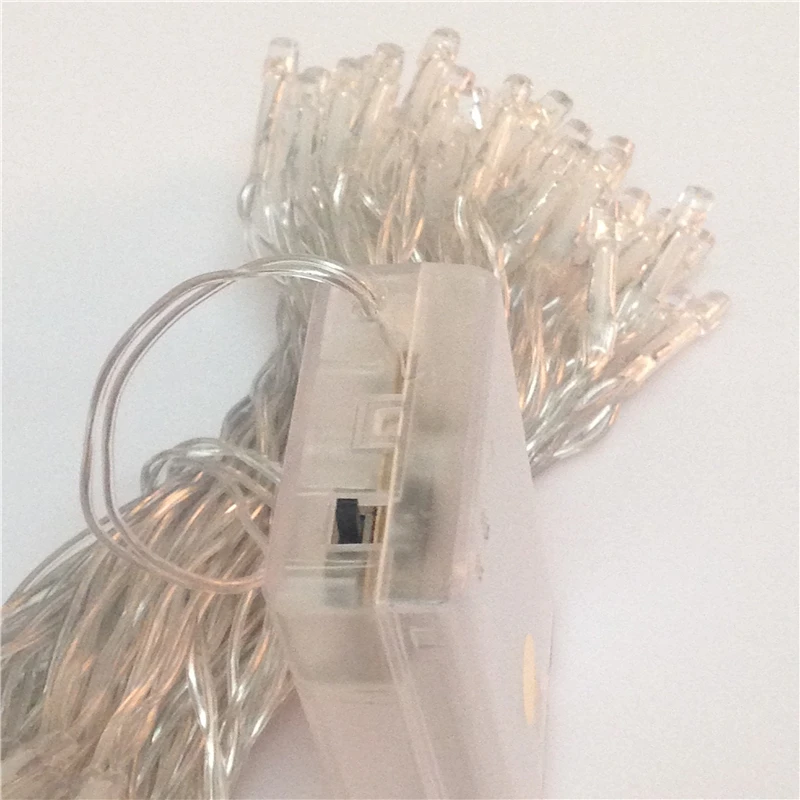 Рождественская светодиодная гирсветильник на батарейках 2 м 3 4 5 10 м|led christmas lights