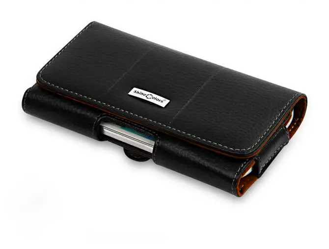 

Retro Genuine Leather Waist Belt Clip Pouch Cover For Nomu S30 Mini /UMIDIGI C Note 2 /Blackview BV9000 Pro Oukitel K10000 Pro