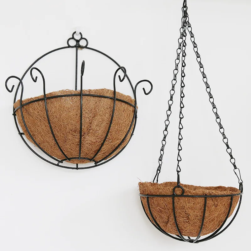 кашпо из проволоки. металлическая подвесная корзина для цветов. кашпо из проволоки. маленькое кашпо из проволоки. подвесное кашпо из веток.
