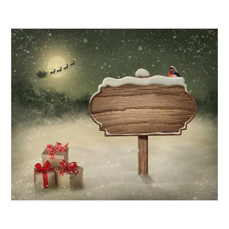 

10x10ft free shipping Christmas backdrops Customized computer Printed vinyl photography background for photo studio st-234