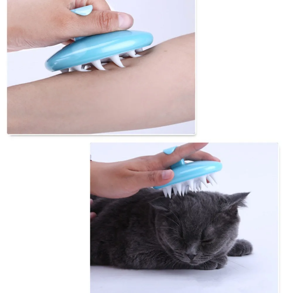KEMISIDI Deshedding Brush Combs for Animal Cat Dog Supplies Pet Hair Comb Finger Brushes For Cat Grooming Supplies Cat Pet Clean