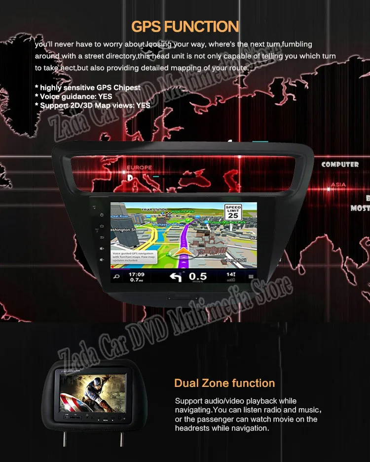 Sale NaviTopia 9inch Octa Core Android 8.1 Car DVD Player For Chevrolet Lova RV 2015 Car Electronics GPS Navigation System 18