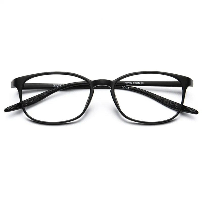 Модные Классические TR90 очки круглая коробка компьютерное чтение оправа унисекс очки Оптические женские мужские рецепт 1020
