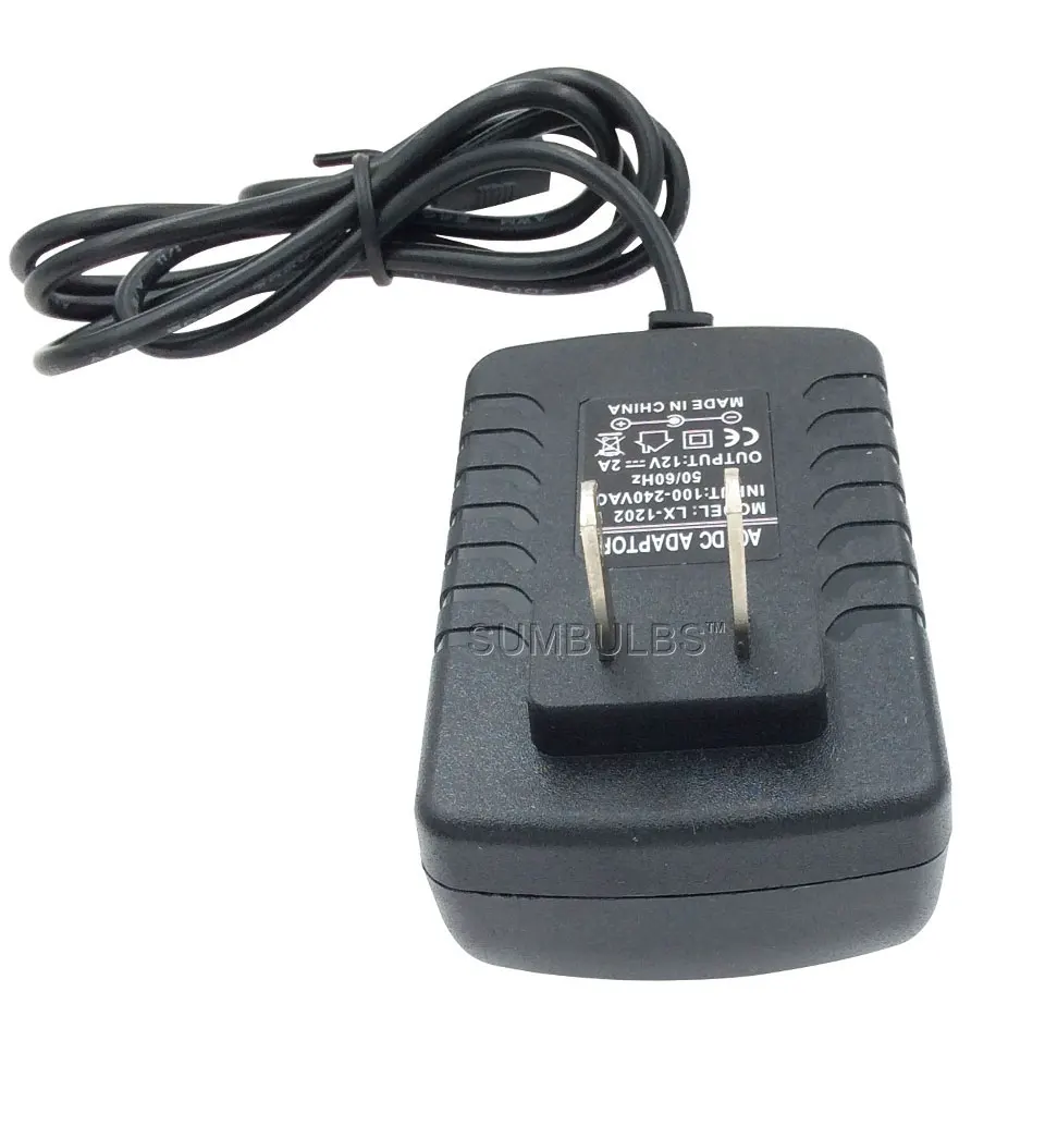 DC LED Power Supply Charger Transformer Adapter  110V 220V to 12V For LED Strip EU US AU UK Cord Plug Sock (9)