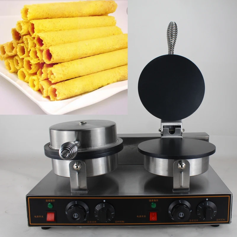 

Commercial egg Roll Making Machine|Waffle Stick Making Machine|Stainless Steel Sesame Egg Roll Machine