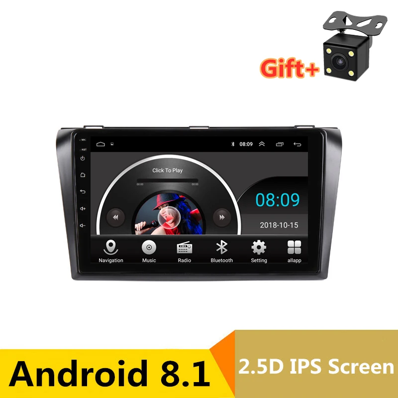 Best 9" 2.5D IPS Android 8.1 Car DVD Multimedia Player GPS for Mazda 3 2004 2005 2006 2007 2008 2009 audio radio stereo navigation 0 Best 9" 2.5D IPS Android 8.1 Car DVD Multimedia Player GPS for Mazda 3 2004 2005 2006 2007 2008 2009 audio radio stereo navigation 0