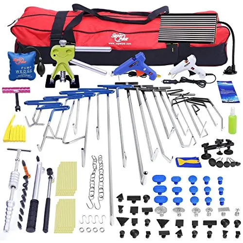 

PDR Paintless Body Sets Tips Door Ding Starter Kit Dent Auto Tool Tools Set Repair Master and Tail Hail Hand 149Pcs