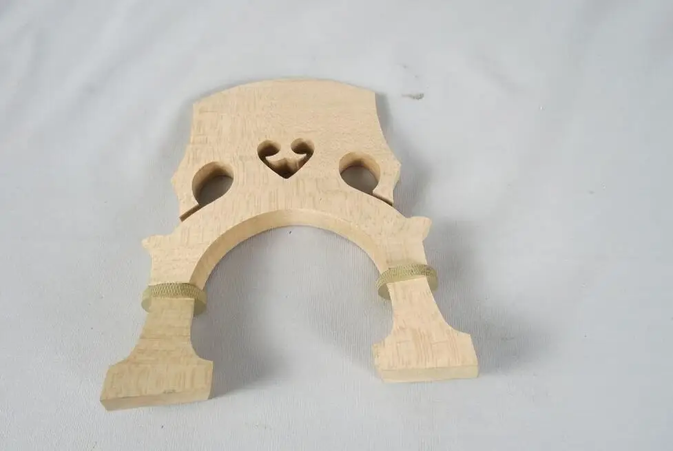 

2pcs regulated double bass bridge cupreous parts 1/2,double bass part