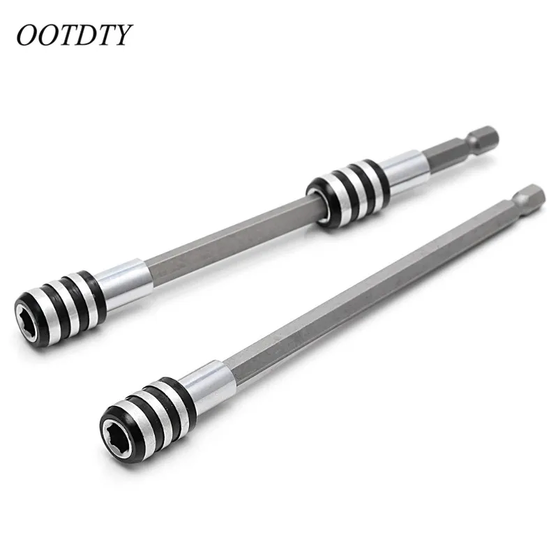 OOTDTY 3 шт. 1/4 ''Шестигранная БЫСТРОРАЗЪЕМНАЯ отвертка удлинитель для бит 60 150