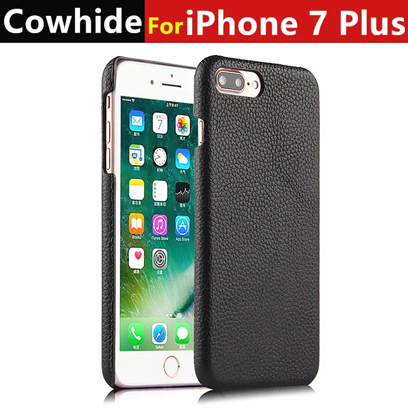 Чехол для мобильного телефона из воловьей кожи apple iPhone 7 Plus защитный чехол iphone7 5