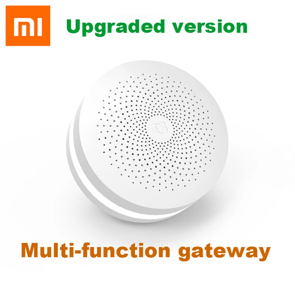 

Xiaomi multifunctional Gateway Smart Control Center Smart Home Kit Upgrade Version Two Control Built In Radio Doorbell Ring