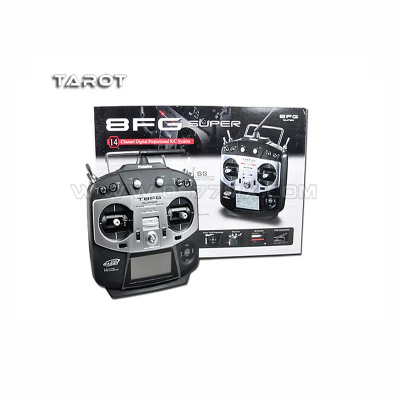 

Original Futaba 2.4G 14CH T8FG super Transmitter/Remote Control with R6208SB receiver