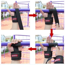 Нескользящие плотные тренировочные перчатки для занятий тяжелой атлетикой ручка ремешки для поднятия штанги обертывания руки с поддержкой запястья для защиты