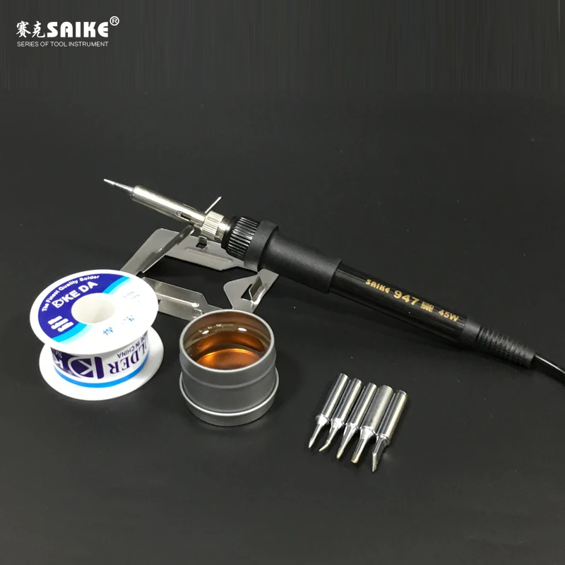 

SAIKE 947 45W Heat soldering iron Electric soldering iron Welding Soldering 220V