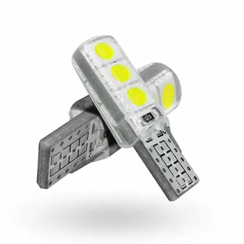 

Car Styling Accessories Bulbs LED T10 5050 SMD6 194 W5W Dome Reading Door Clearance light Universal Brake Lamp