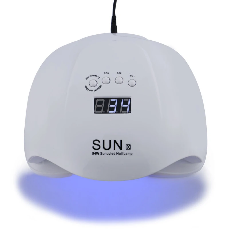 SUN X9Plus 48 Вт 54 Вт Светодиодный УФ-лампа для сушки ногтей Гель-лак отверждения 21 светодиодный s быстрая сушка маникюрные ногтевые лампы для дизайна ногтей