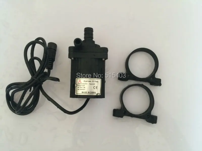 

2pcs/ Lot 24V Mini Solar Water Pump DC40H-24110, 11M, 450LPH, Water Circulation Aquarium Car Washing Fountain, Submersible