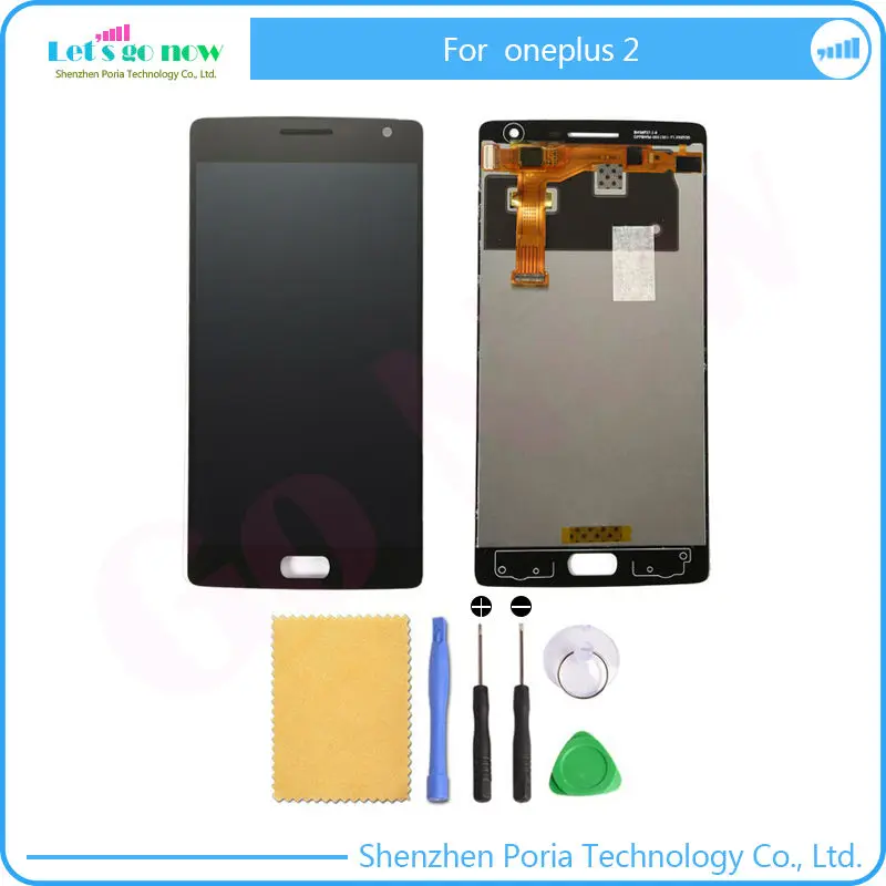 

NEW LCD Display Touch Screen Digitizer Full Assembly Replacement Parts For Oneplus 2 One Plus 2+Free Tools