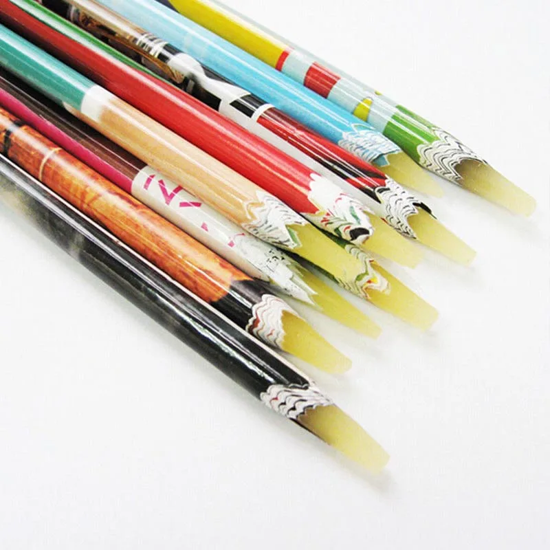 Nail Wax Picker Pen Pencil Picking Tools Nail Art Crystal Bead Decorations Dotting Pens Nail Art tools 1Pcs