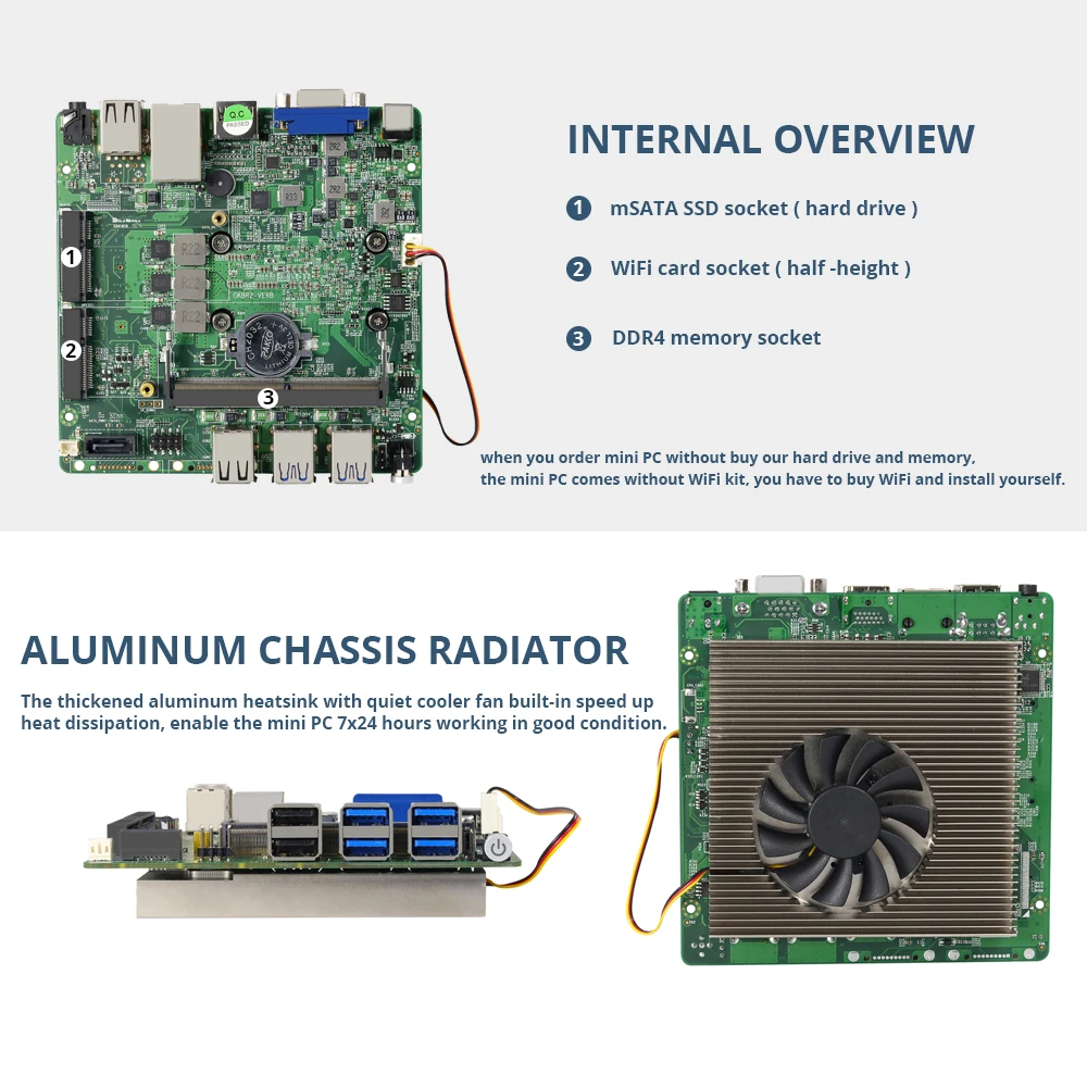 8th Intel Core Мини ПК i3 8130U i5 8250U i7 8550U Windows 10 DDR4 Gigabit Ethernet 300 м Wi-Fi, 8xusb HDMI VGA 4 к HTPC NUC